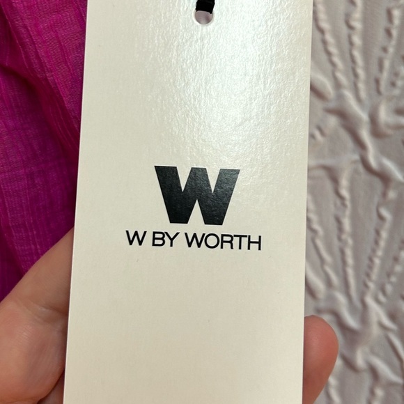 NWT W by Worth Medium Pink Sundress - Picture 6 of 7